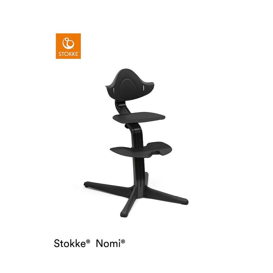 A Comer STOKKE Tronas | Silla Stokke Nomi Black Negro