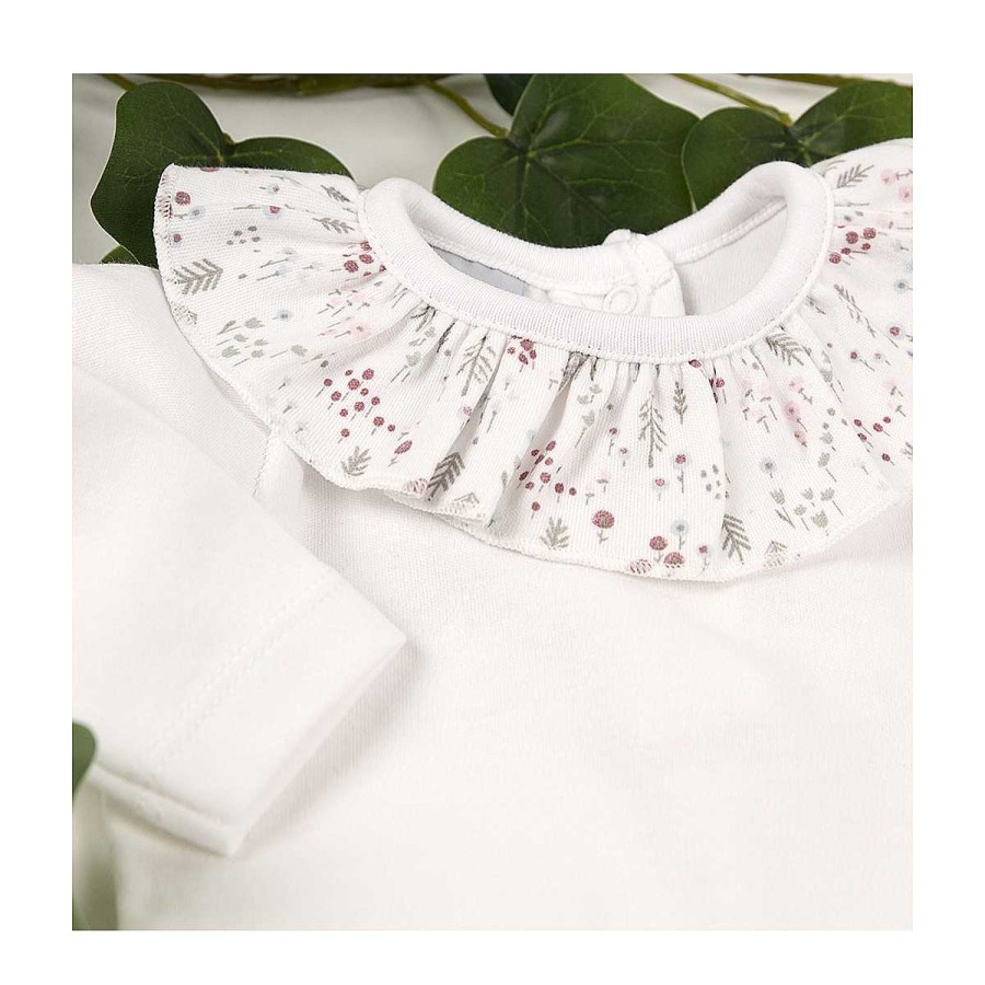 Moda BABIDU Ropa Interior | Body Cruzado M/L Cuello Volante Babidu Cheer Blanco