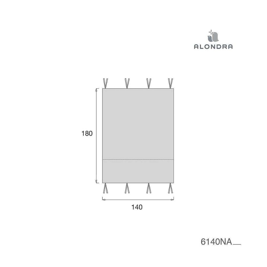 Hogar ALONDRA Accesorios | Toldo Textil Para Cama Montessori Homy Alondra 147 Natura