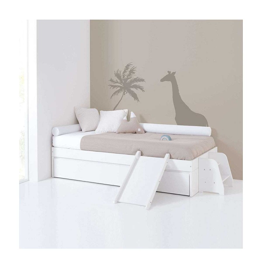 Hogar ALONDRA Cunas | Pack Cama Bianca Due Montessori Alondra Cajones