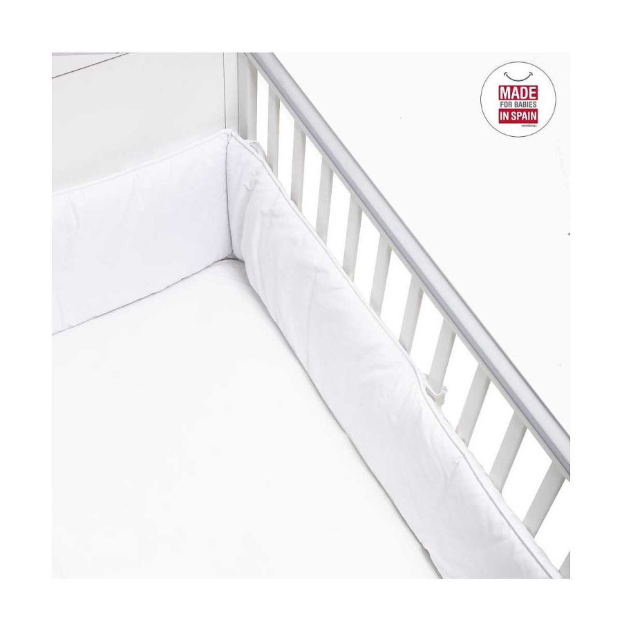 Hogar CAMBRASS Edred N Y Protector | Protector 420 420X30 Cm Liso E Blanco Cambrass