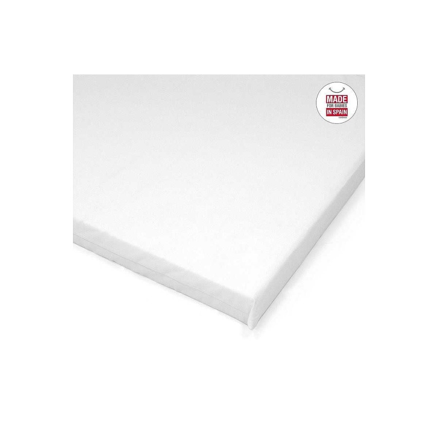 Hogar CAMBRASS Colchones | Colchon Minicuna Liso E 46.5X81X5 Cm Blanco Cambrass