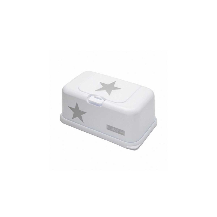 Higiene FUNKY BOX Accesorios | Caja Toallitas Funkybox Blanco Estrella