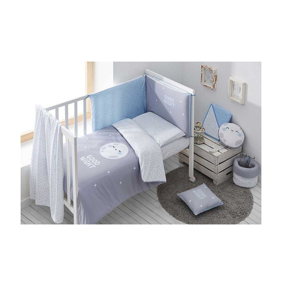 Hogar PEKEBABY Decoraci N | Cesta Good Night Pekebaby Azul