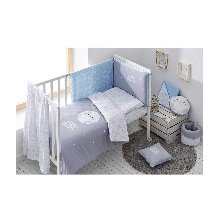 Hogar PEKEBABY S Banas | Triptico Sabanas Good Night Pekebaby Azul