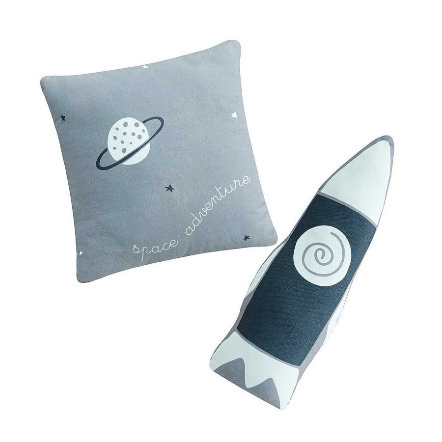 Hogar PEKEBABY Cojines Y Almohadas | Set 2 Cojines Decorativos Space Adventure Pekebaby