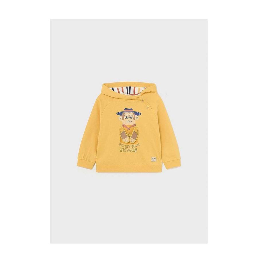 Moda MAYORAL Chaquetas Y Jerseys | Jersey Pullover Play Banana Mayoral Amarillo