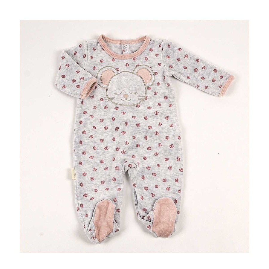 Moda ISABEL MORA Pijamas | Pijama Bebe Ml Osita Ysabel Mora Rosa