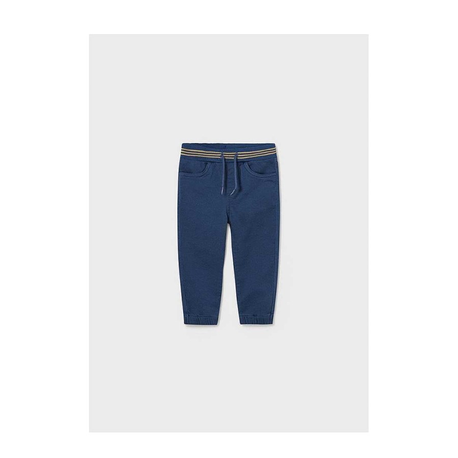 Moda MAYORAL Pantalones | Pantalon Jogger Sarga Mayoral Azul