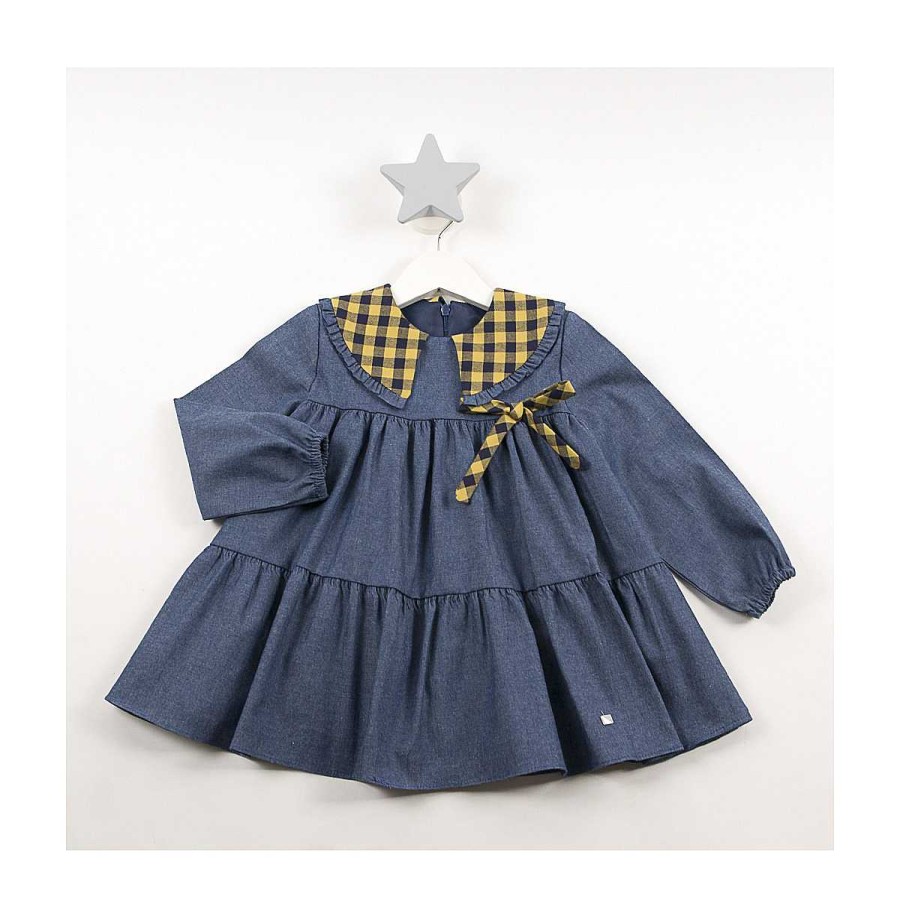 Moda BAYON Vestidos | Vestido Infantil Trebol Bayon Azul