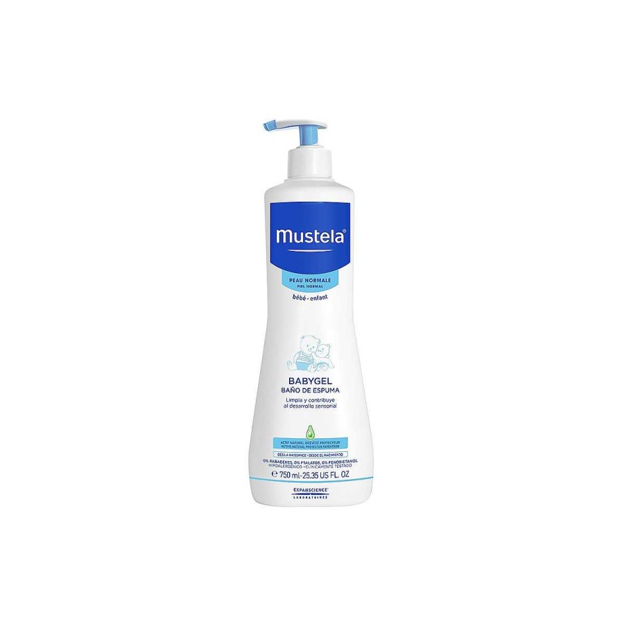 Higiene MUSTELA Cosmetica | Babygel Ba O Espumoso Mustela 750 Ml