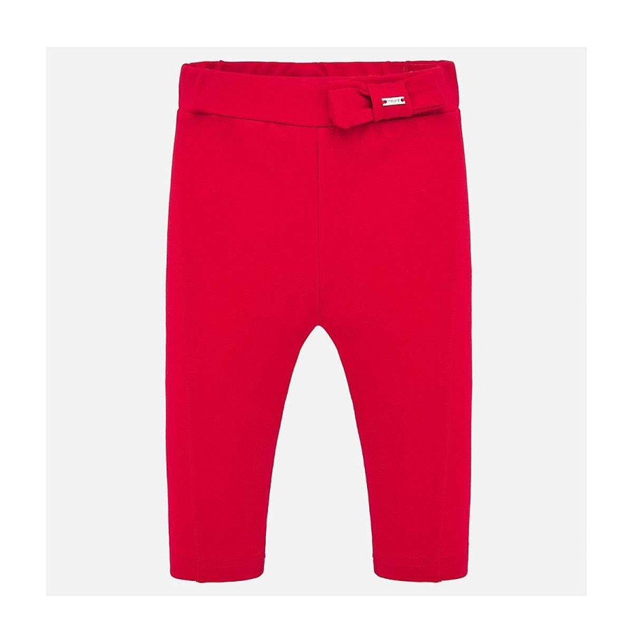 Moda MAYORAL Pantalones | Pantal N Largo Punto Roma Mayoral Rojo