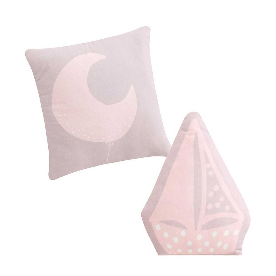 Hogar PEKEBABY Cojines Y Almohadas | Set 2 Cojines Decorativos Lunaire Pekebaby