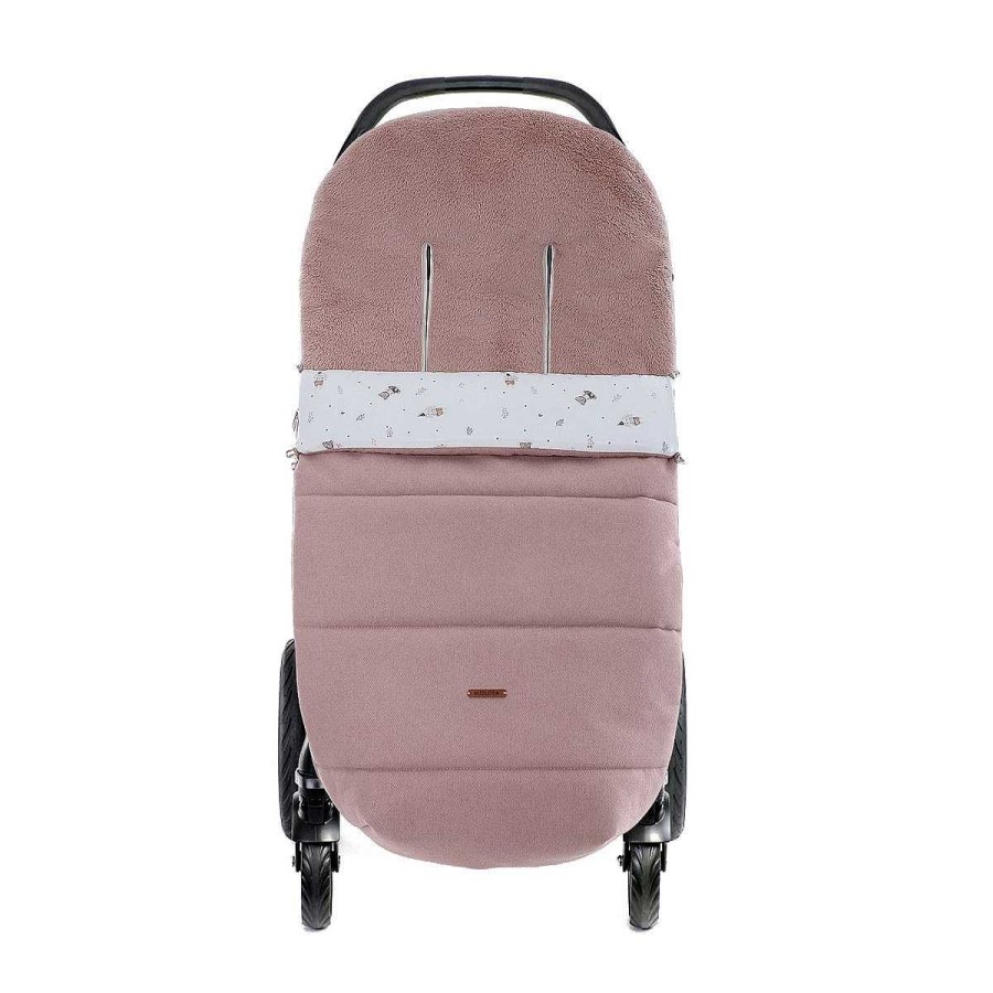 El Paseo UZTURRE Sacos Y Mantas | Saco De Silla Universal Uzturre Gaspar Pelo Mouton Rosa