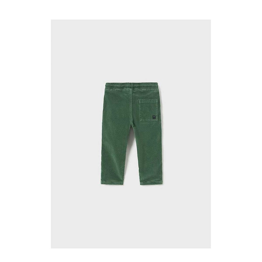 Moda MAYORAL Pantalones | Pantalon Micropana Forrada Mayoral Verde