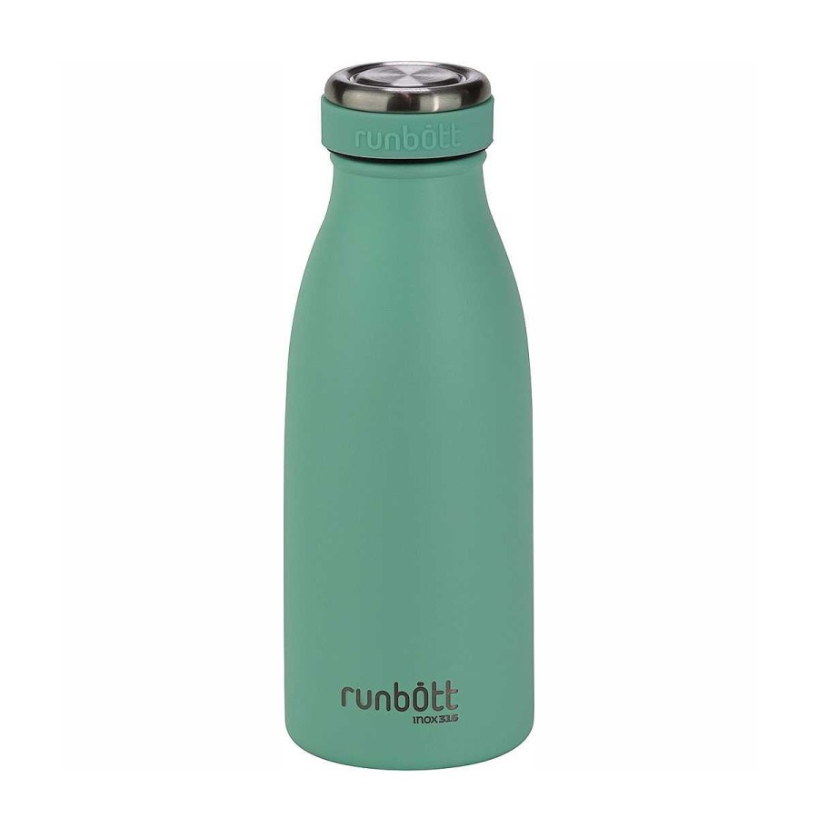 A Comer RUNBOTT Almacenaje | Botella Termica City 350 Ml Personalizada Runbott Menta