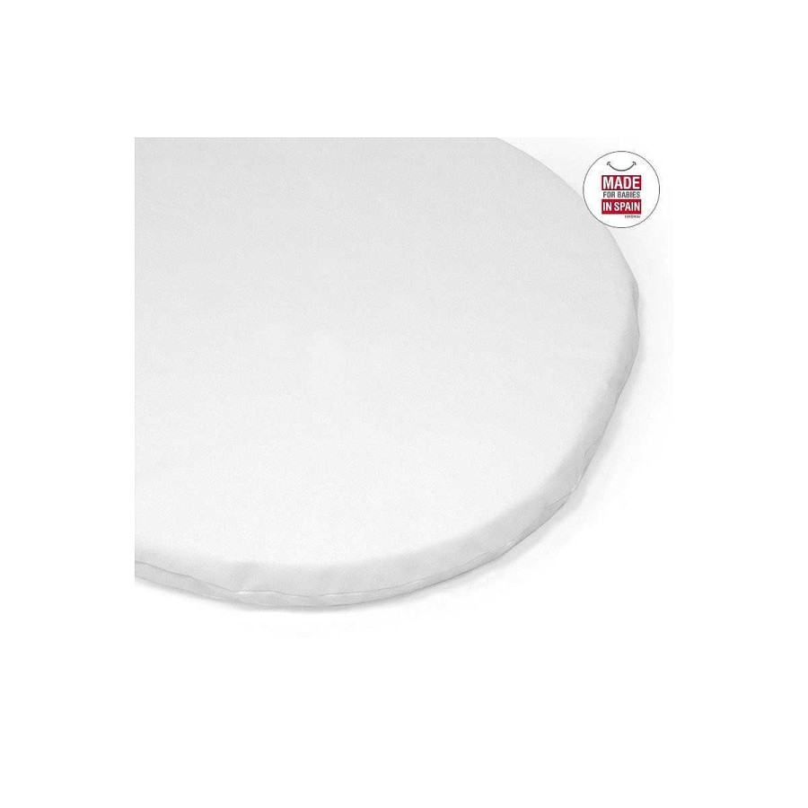 Hogar CAMBRASS Colchones | Colchon Capazo Liso E 35.5X79.5X3.5 Cm Blanco Cambrass