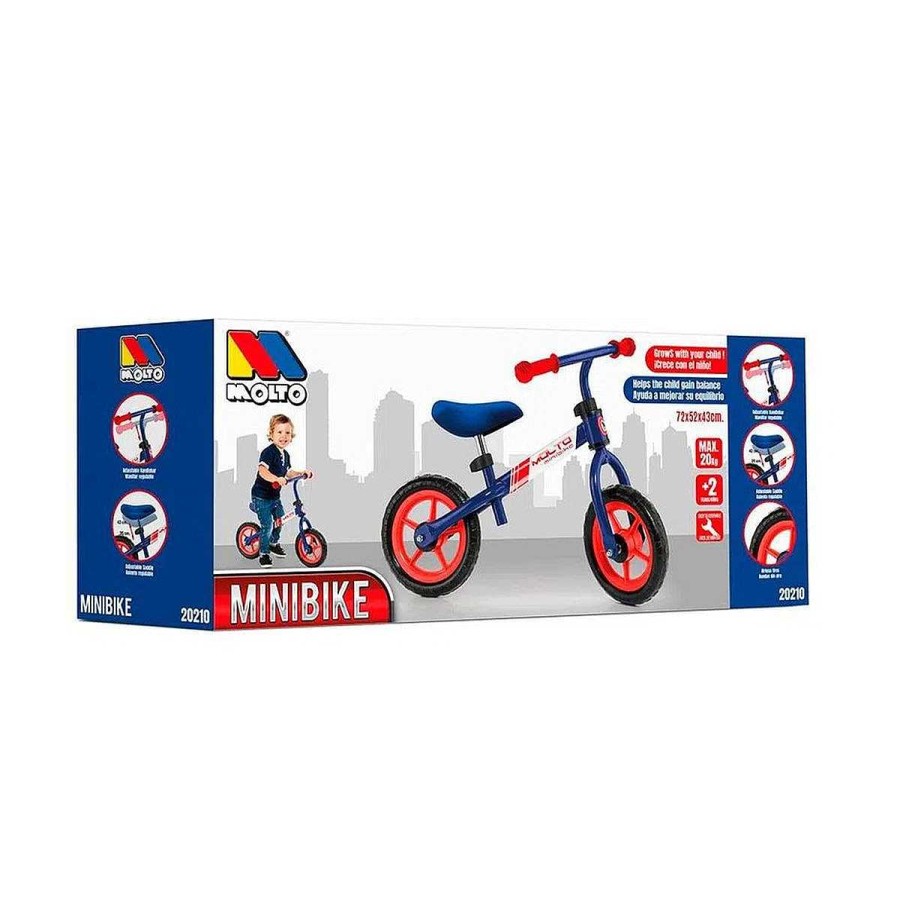 Juguetes MOLTO | Bicicleta Infantil Mi Primera Molto Azul