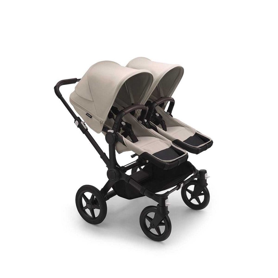 El Paseo BUGABOO Cochecitos De Beb | Coche Bugaboo Donkey 5 Gemelar Bugaboo Negro/Taupe Desierto Desert Taupe