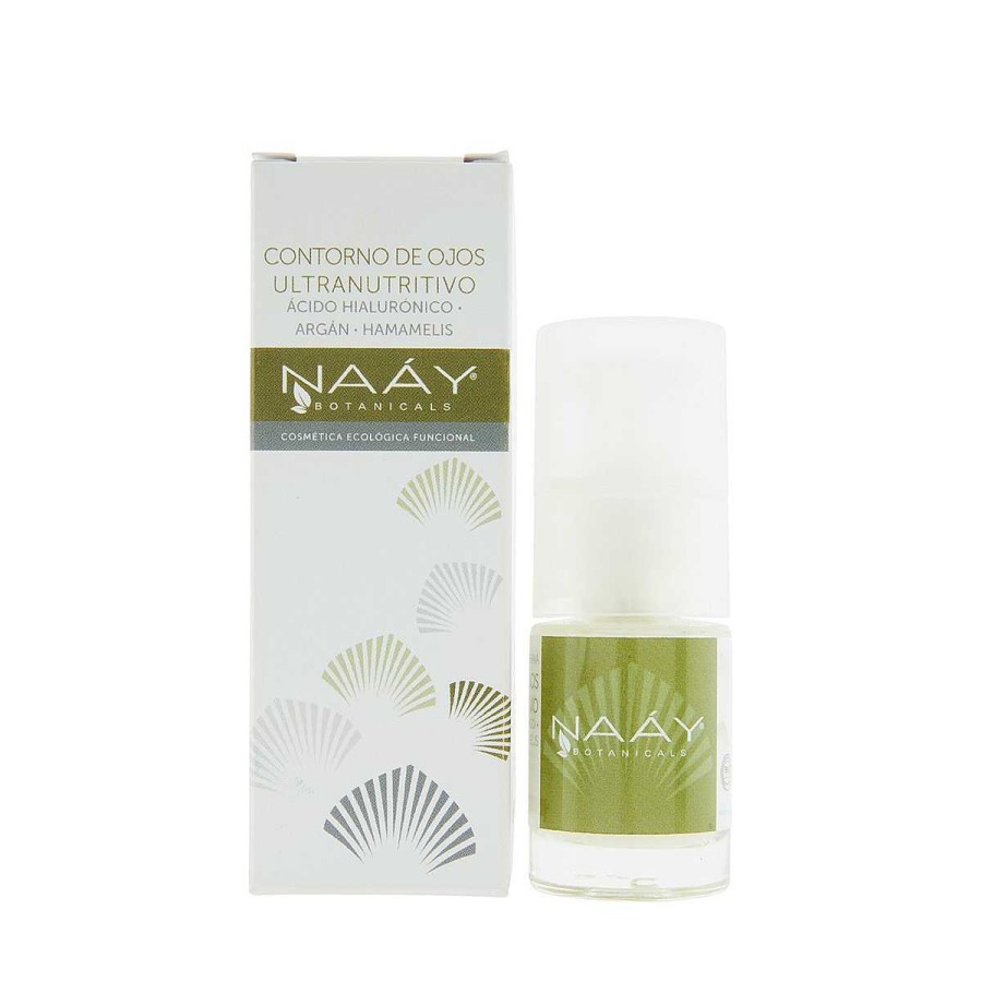 Higiene NAÁY Cosm Tica | Crema Contorno De Ojos Ultra - Nutritivo Acido Hialur Nico Arg N Y Hamamelis Naay