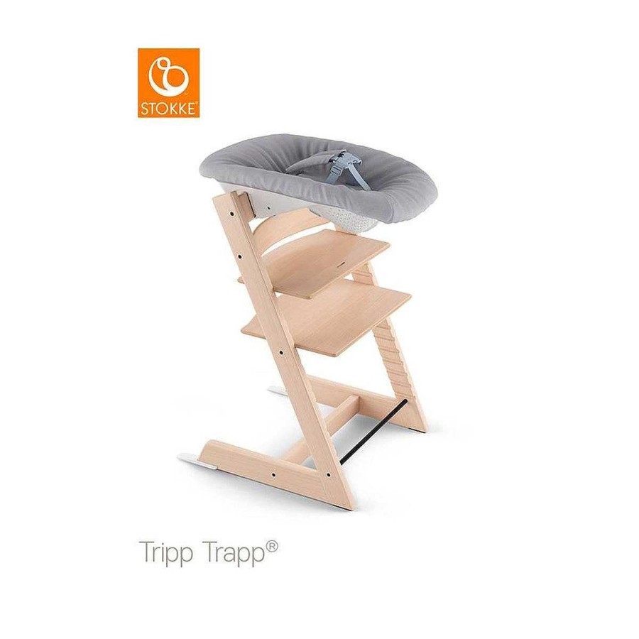 A Comer STOKKE Tronas | Tripp Trapp® Newborn Set Stokke® Gris