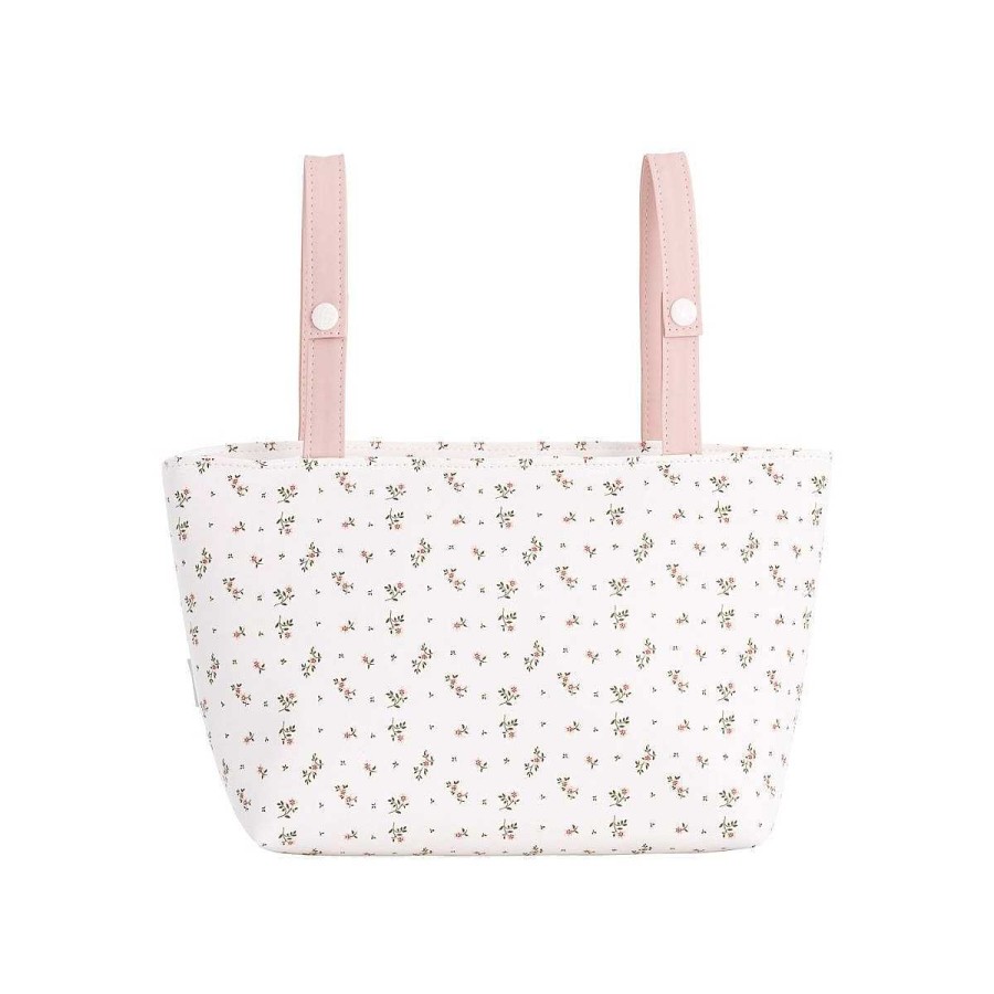 El Paseo CAMBRASS Bolsos | Bolso Organizador Aura Beige/Flores 13X38X20 Cm - Cambrass Rosa