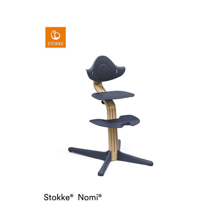 A Comer STOKKE Tronas | Silla Stokke Nomi Roble Navy