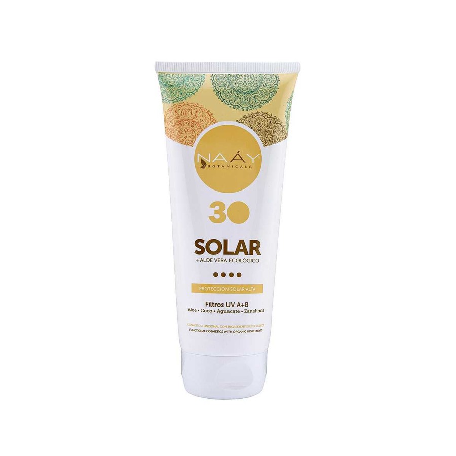 Higiene NAÁY Cosm Tica | Crema Solar Fps 30 Aloe+Coco+Aguacate+Zanahoria 200 Ml Naay