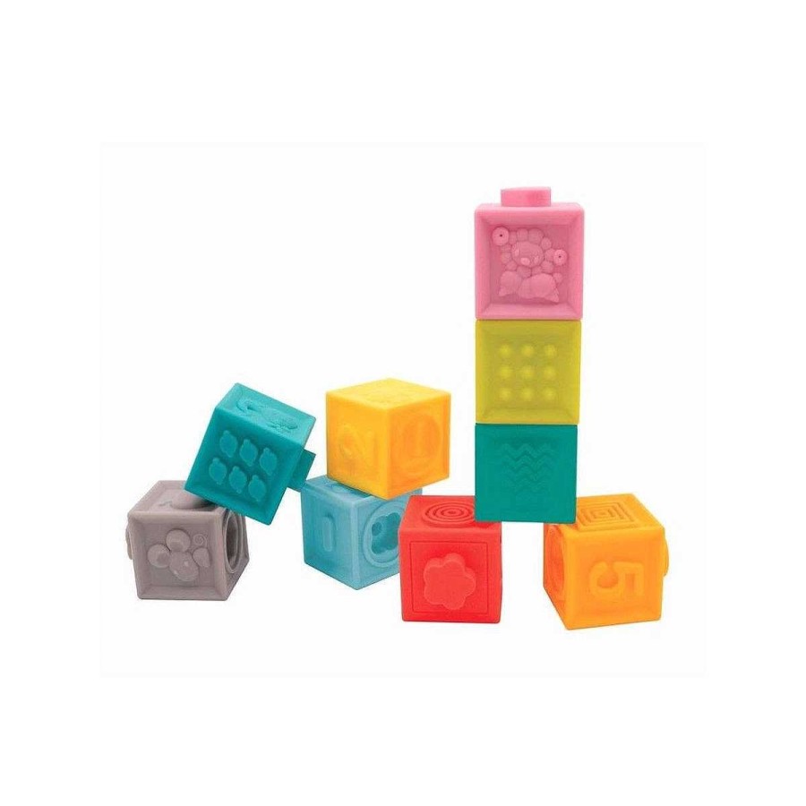 Juguetes LUDI | Conjunto 9 Cubos Apilables Ludi