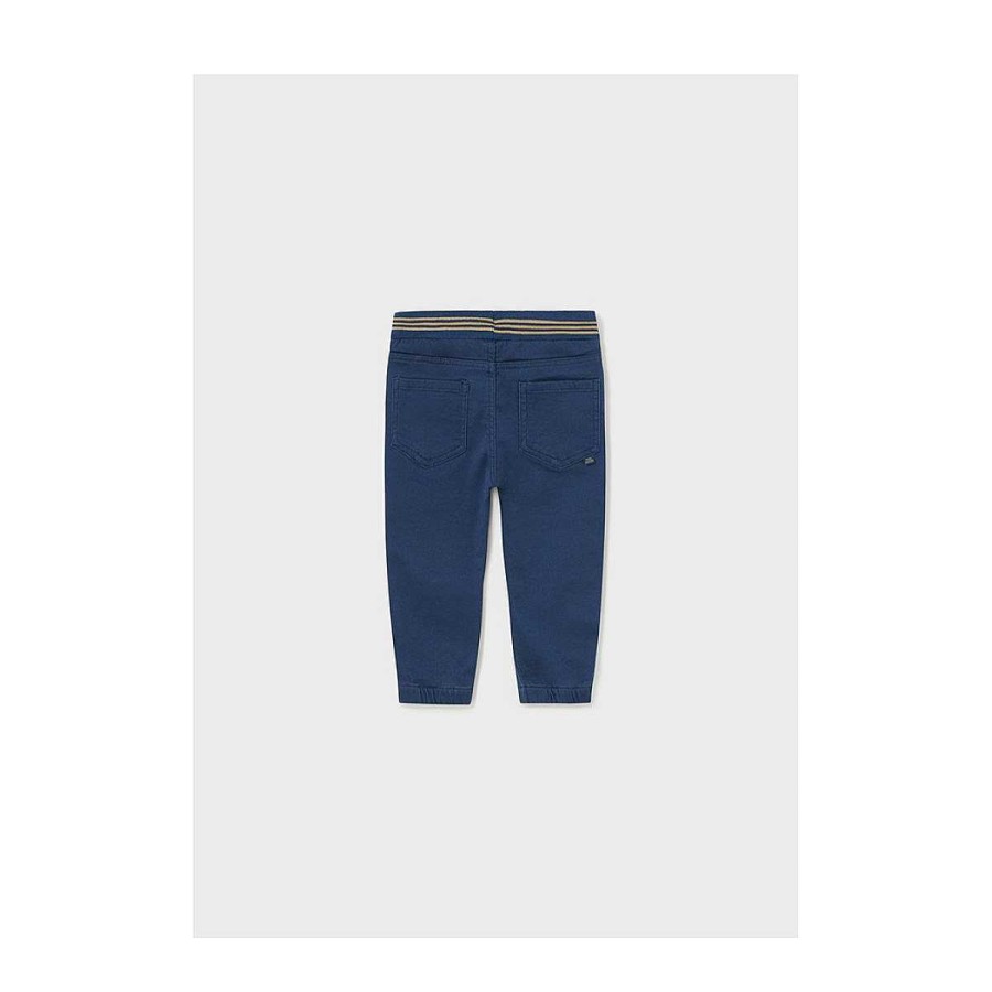 Moda MAYORAL Pantalones | Pantalon Jogger Sarga Mayoral Azul