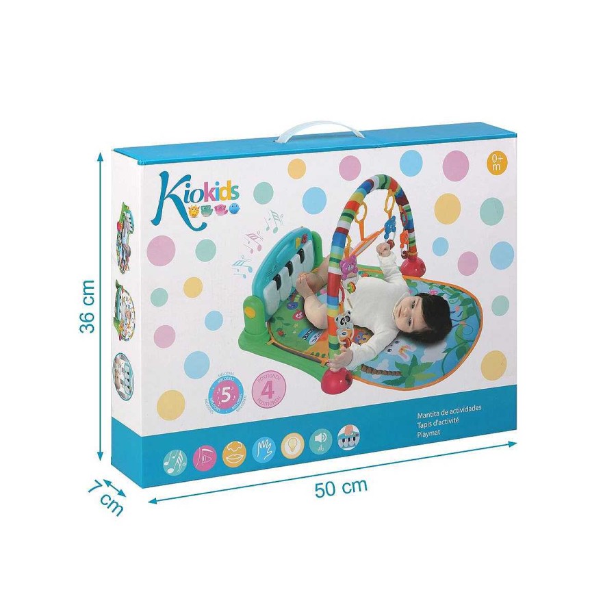 Juguetes KIOKIDS | Manta Actividades Musical Kiokids 50X36 Cm