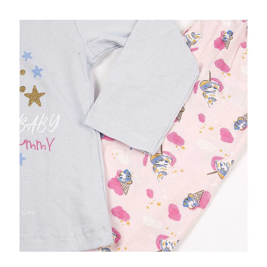 Moda BAYON Pijamas | Pijama Largo Sweet Bayon Rosa