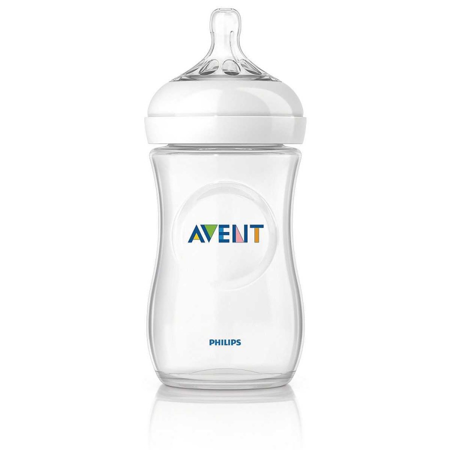 A Comer PHILIPS AVENT Biberones | Biber N Natural 260 Ml Con Tetina De Flujo Lento Philips Avent