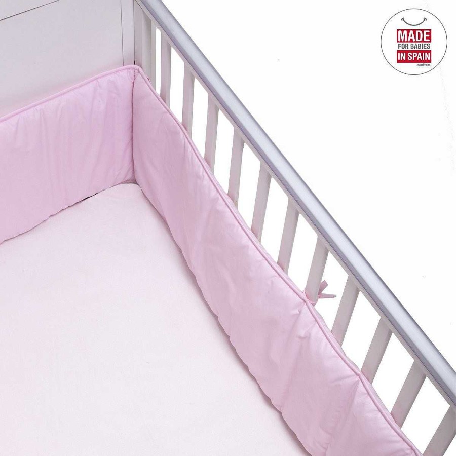 Hogar CAMBRASS Edred N Y Protector | Protector 360 360X30 Cm Liso E Rosa Cambrass