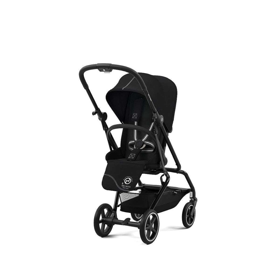 El Paseo CYBEX Sillas De Paseo | Silla Eezy S Twist+ 2 Cybex Black Leather