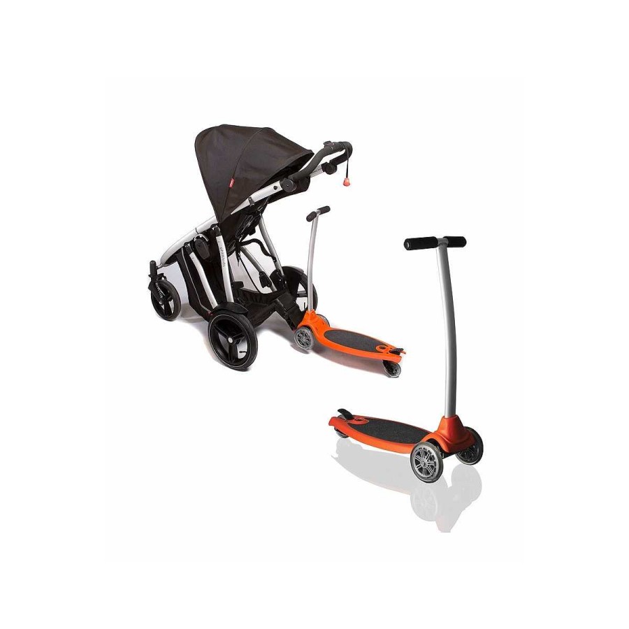 El Paseo MOUNTAIN BUGGY Plataformas | Patinete Patin Freerider Mountain Buggy Naranja