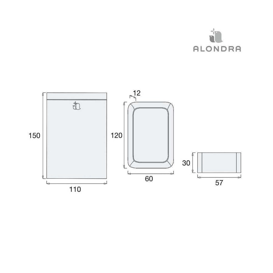 Hogar ALONDRA S Banas | Sabanas 3 Piezas Cuna 60X120 Cm Alondra 147 Natura