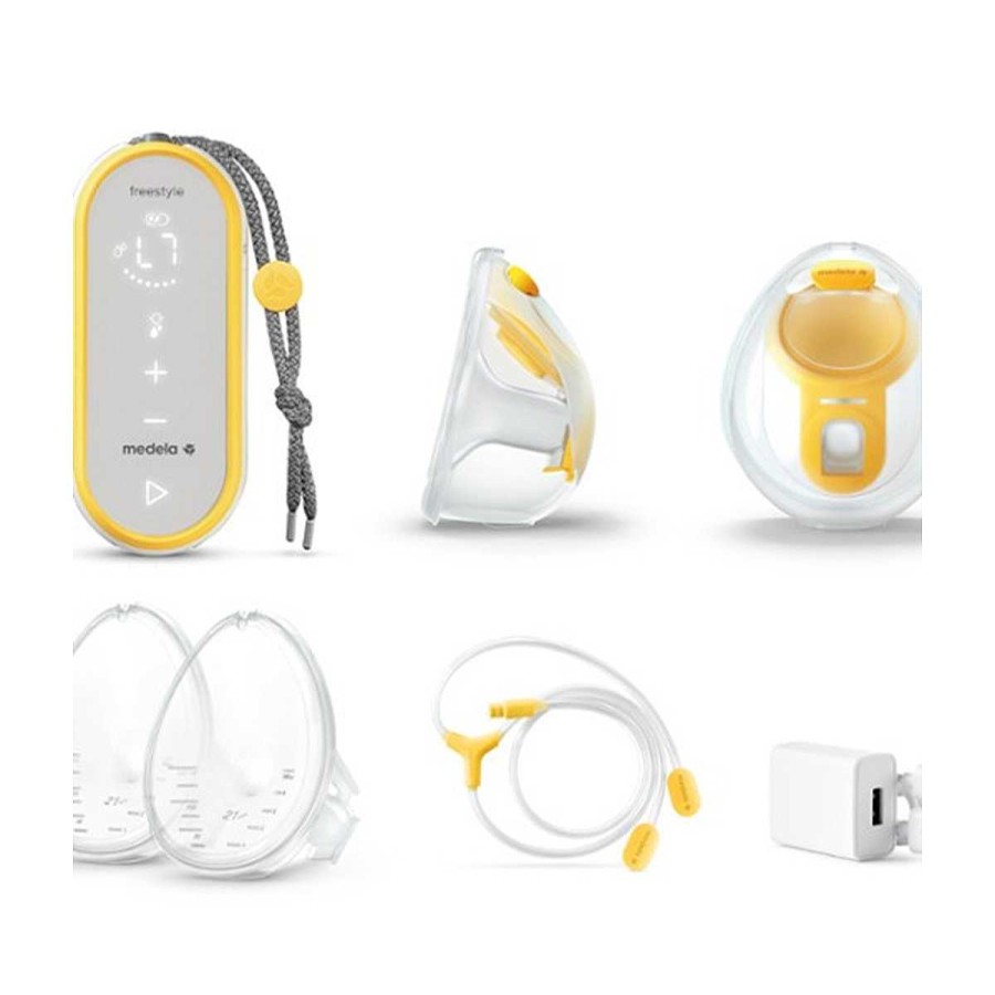 A Comer MEDELA Extractores De Leche | Freestyle Hands Free Port Til El Ctrico Doble Medela