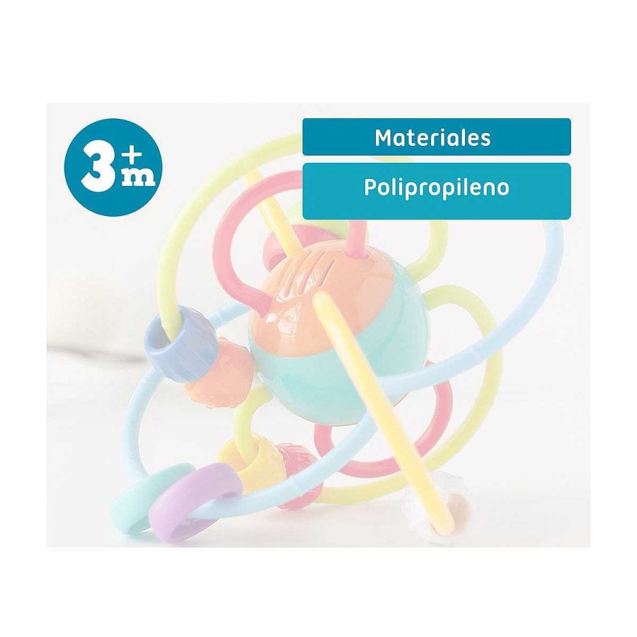 Juguetes KIOKIDS | Sonajero Kiokids 12X12Cm