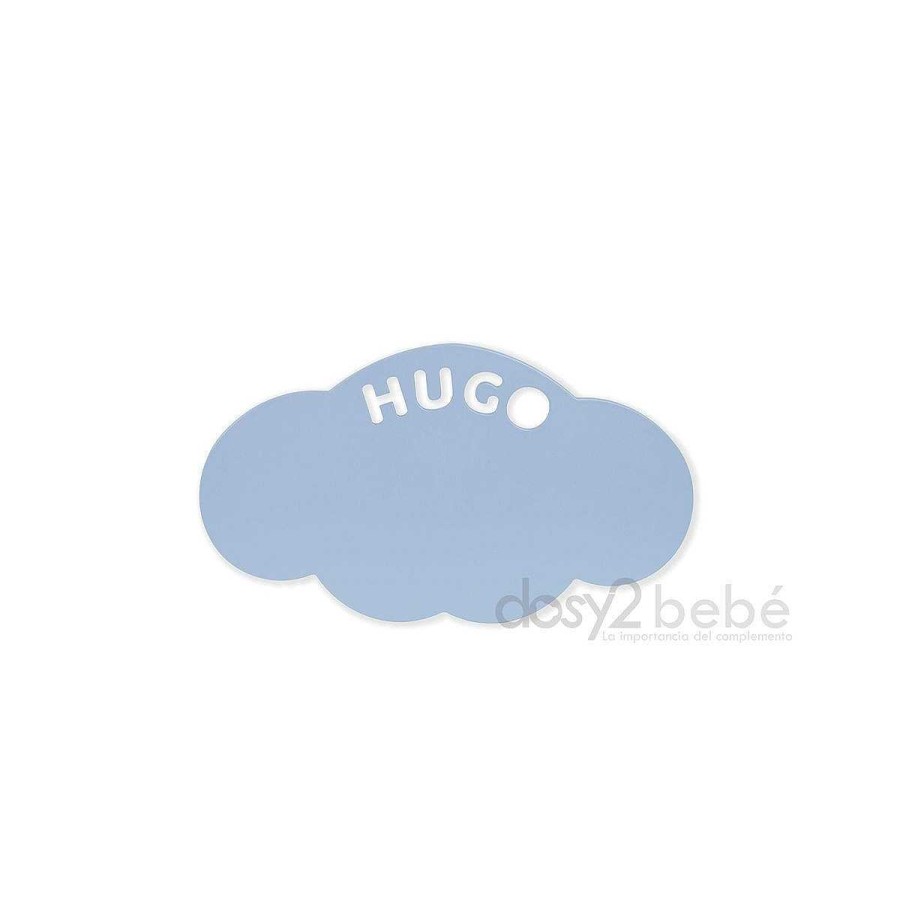 Hogar BAYON Decoraci N | Silueta Personalizada Nube Bayon 40Cm Azul Celeste