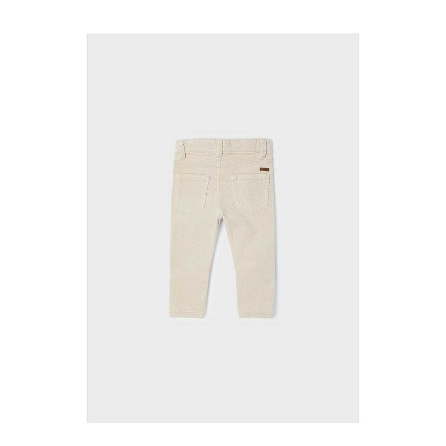 Moda MAYORAL Pantalones | Pantal N Pana Slim Fit Basico Mayoral Beig